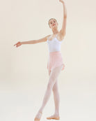 Pink Women Ballet Wrap Skirt Pull-On