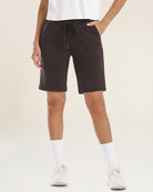 Coffee Cotton Lounge Shorts 10”