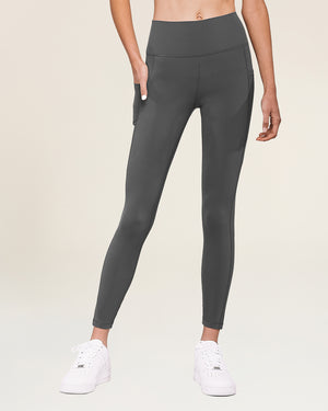 パンツ ROCKCAKE Highwaist Abigail Leggings Charcoal RC23PT00610 Womens Workout Leggings in Charcoal | Stelle
