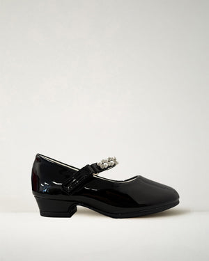Black Mary Jane Shoes for Girls - Elegant & Comfortable