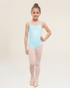 Blue Girls Camisole Performance Leotard