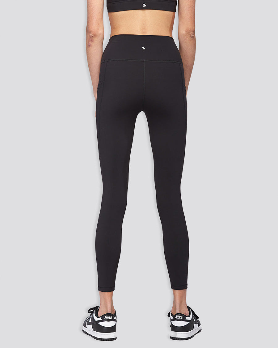 Black Women Yoga Pants - View 2