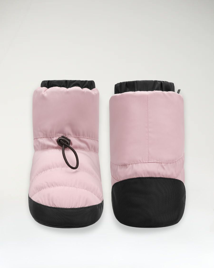 Pink ballet warm up booties