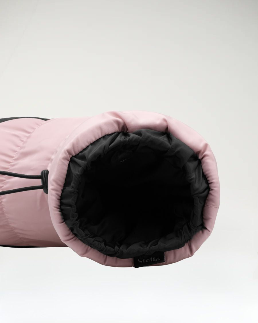 Pink ballet warm up booties