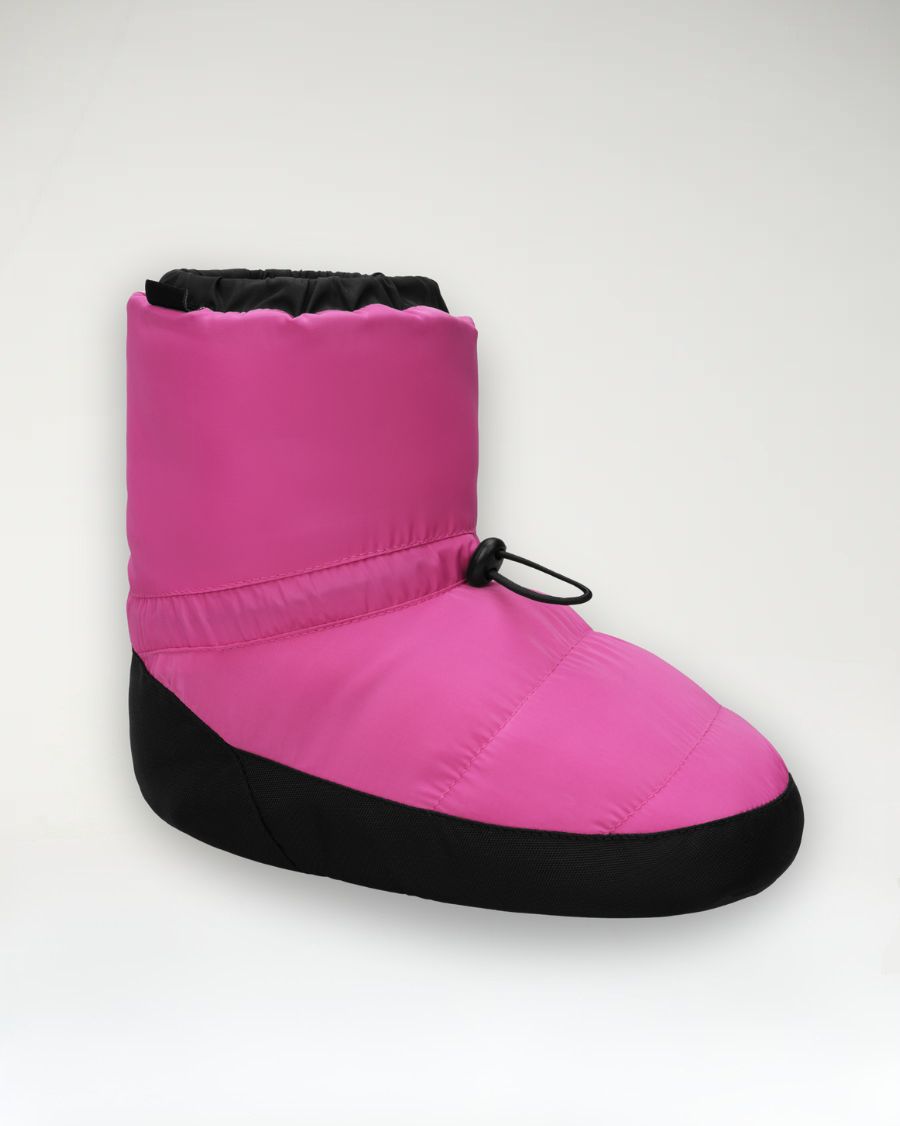 Fuchsia ballet warm up booties