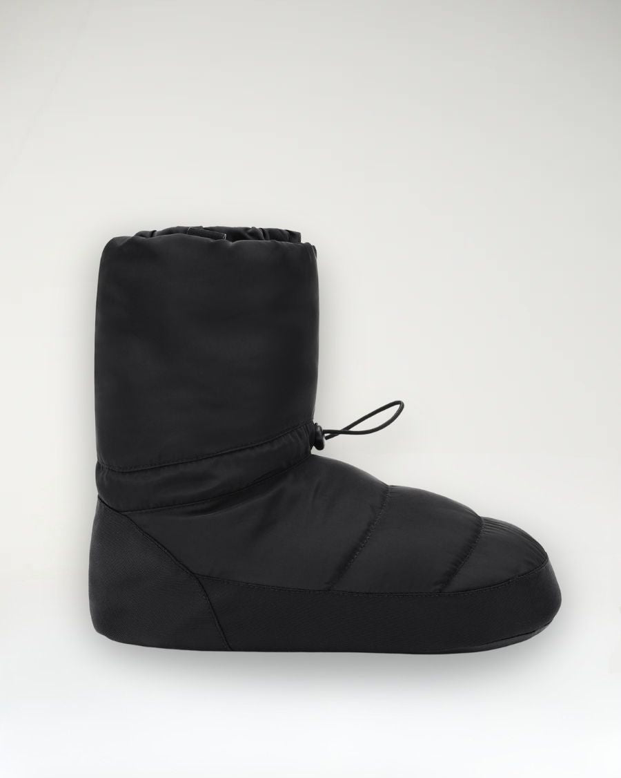 Black ballet warm up booties