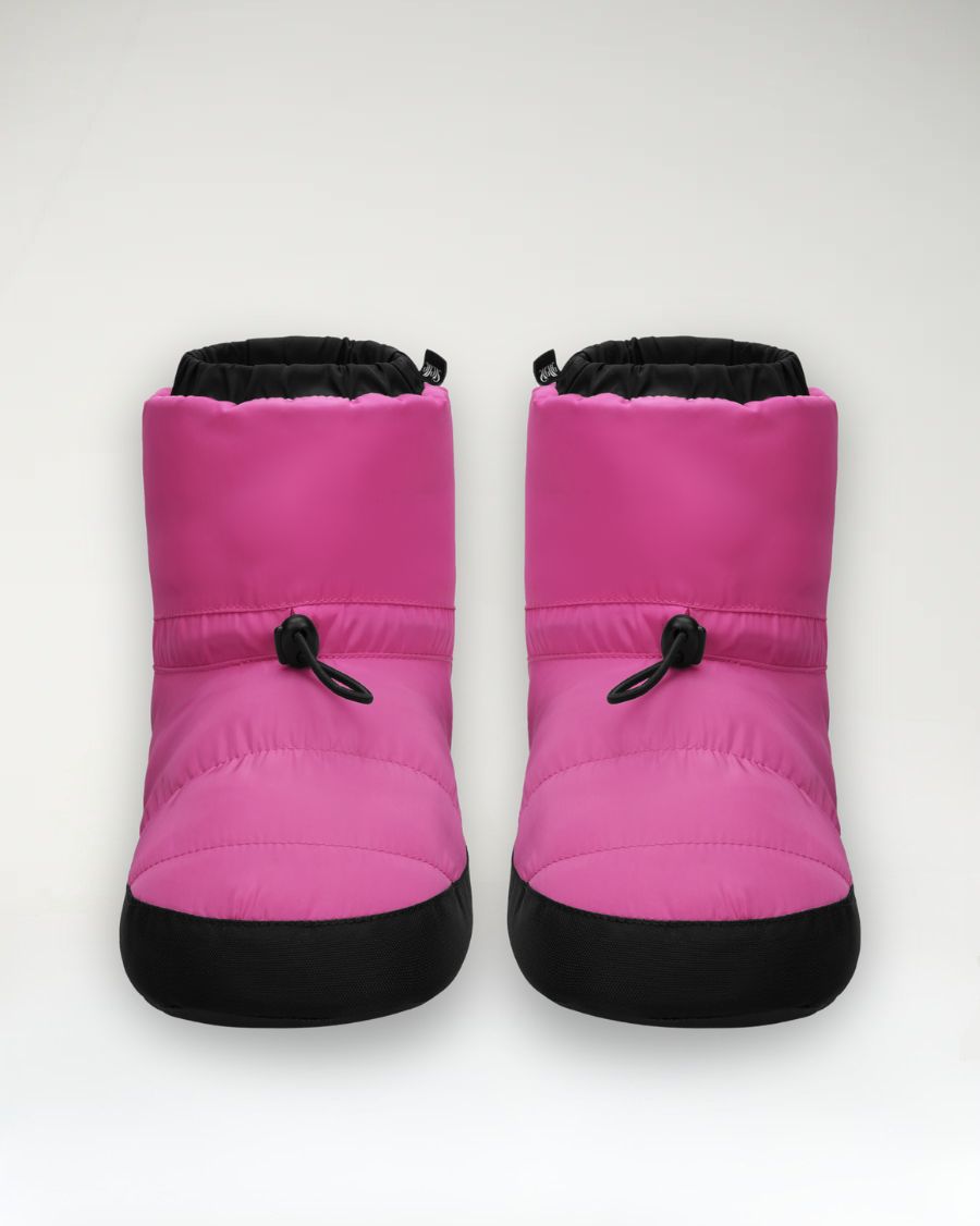 Fuchsia ballet warm up booties