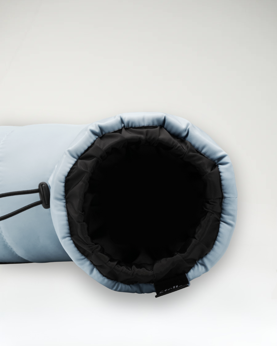 Blue ballet warm up booties