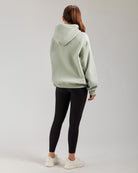 Mint Green Long-Sleeve Oversized Hoodie