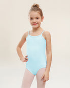 Blue Girls Camisole Performance Leotard