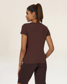 Cocoa Soft Cotton Slub T-Shirt