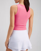 White Ruffle Ace Tennis Skirt
