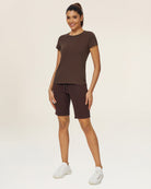 Cocoa Soft Cotton Slub T-Shirt