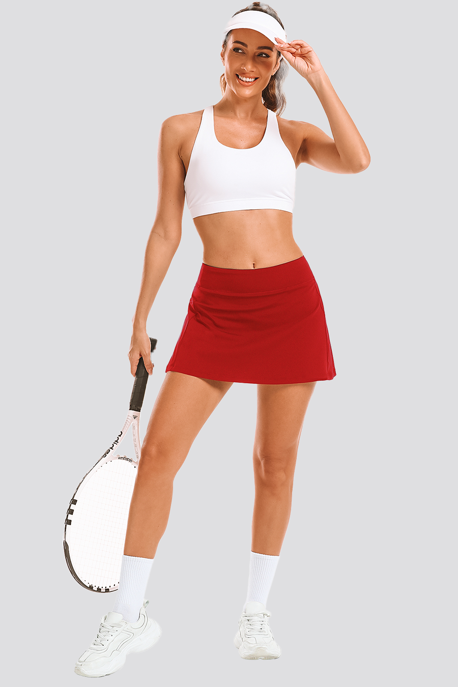Tennis skirt shop red white blue