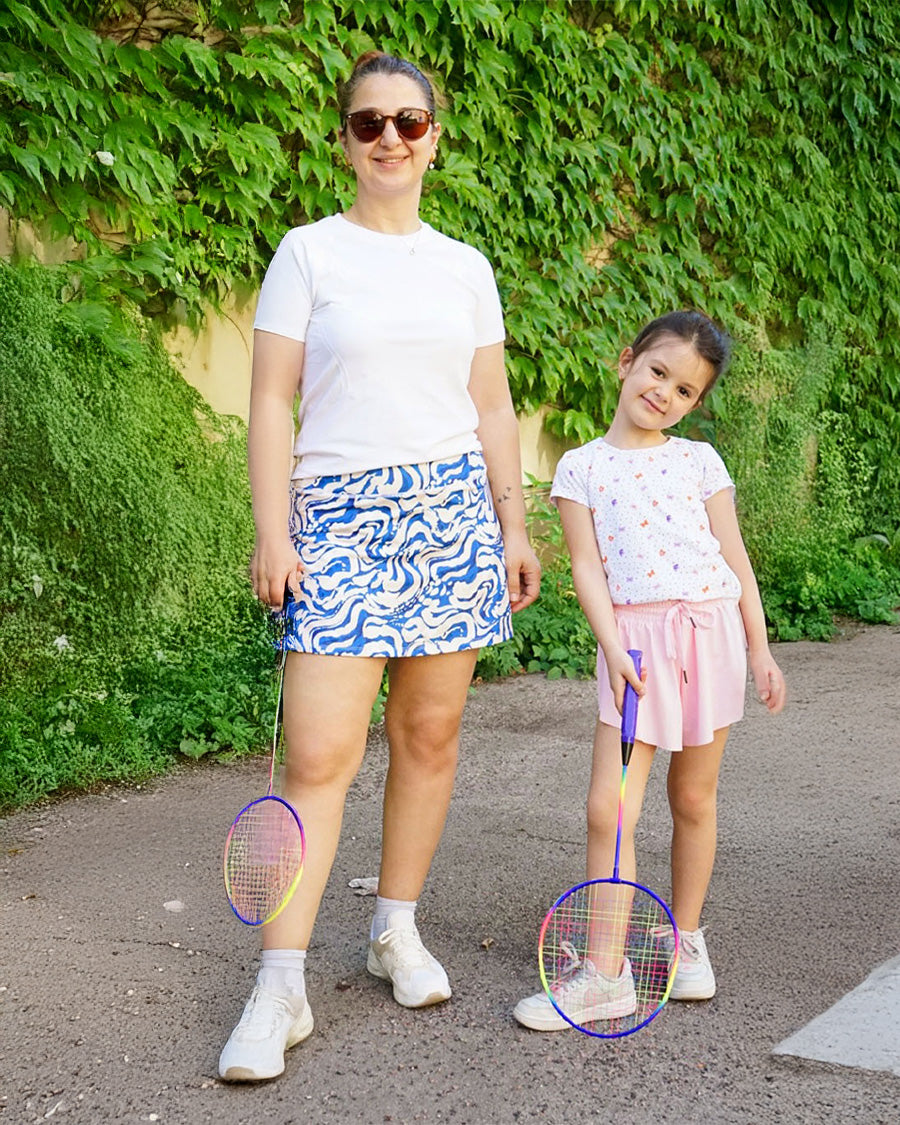 Ocean Breeze CourtChic A-Line Tennis Skirt