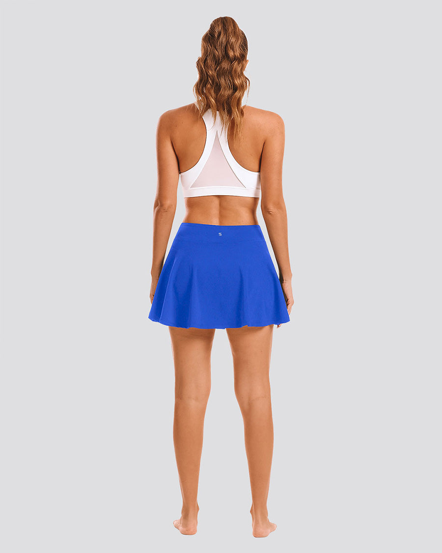 Sapphire CourtChic A-Line Tennis Skirt