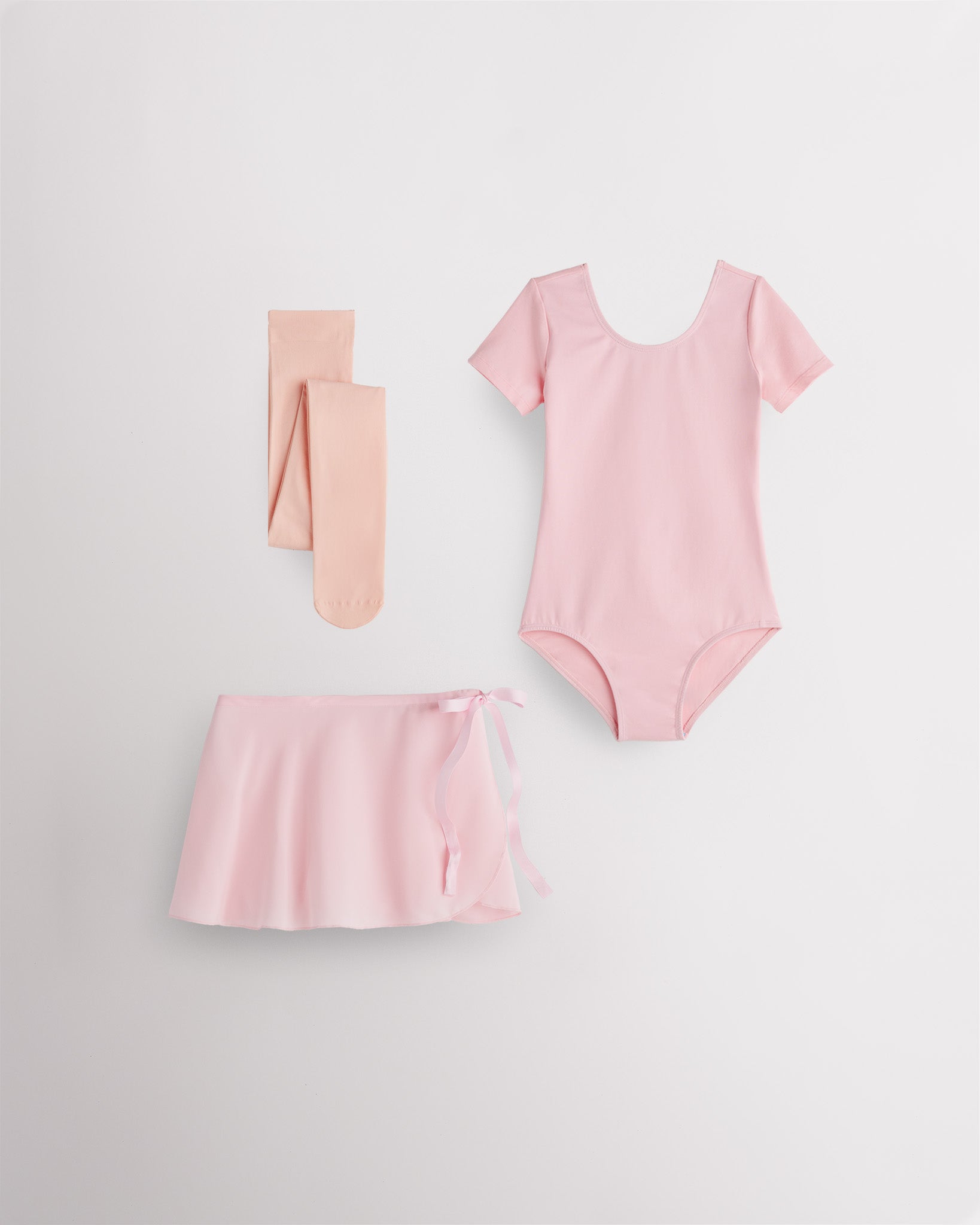 Girls Ballet Leotard Starter Kit in Ballet Pink