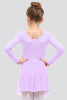 leotards for toddlers purple back view