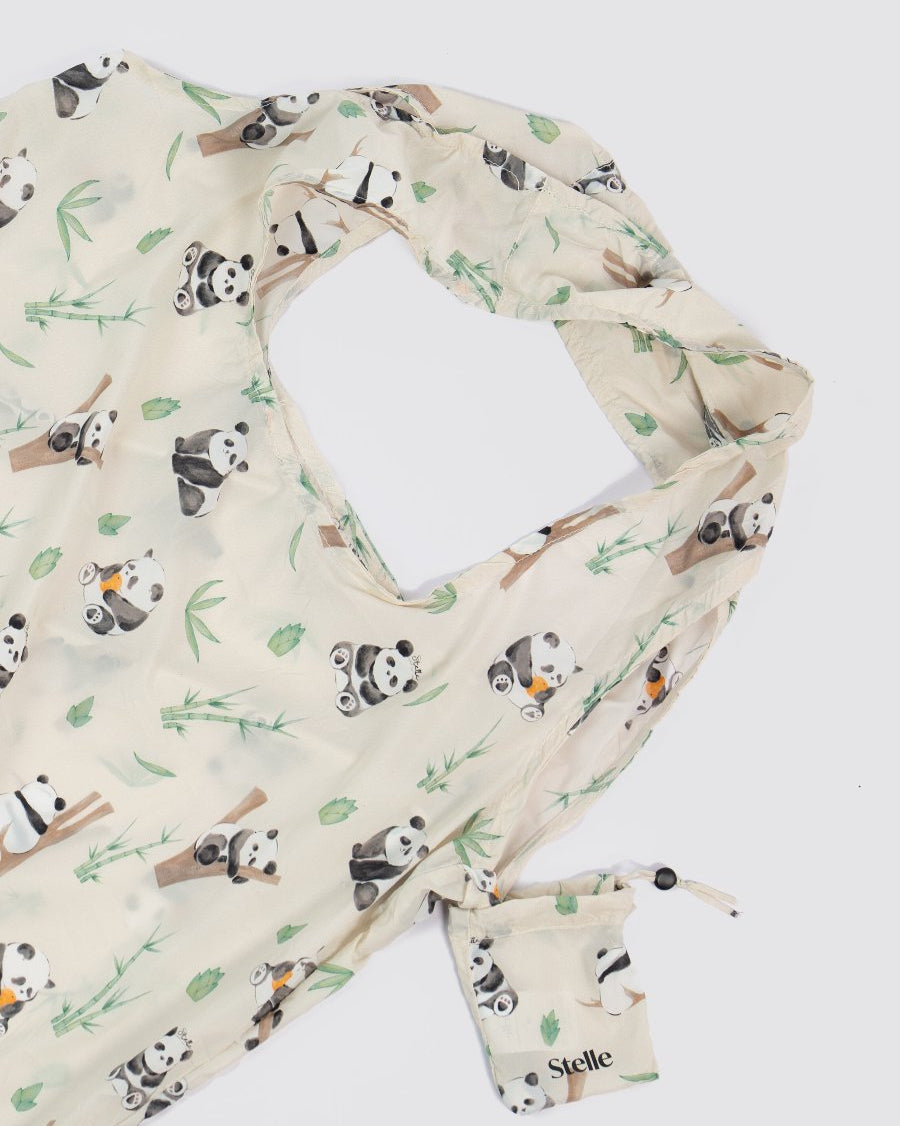 reusable tote bags close up