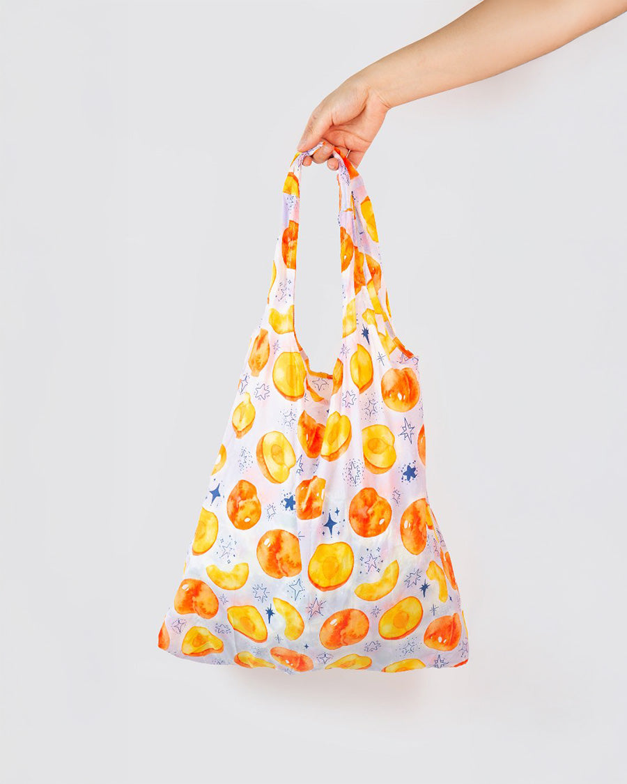 Grocery tote bags Sparkling Peach