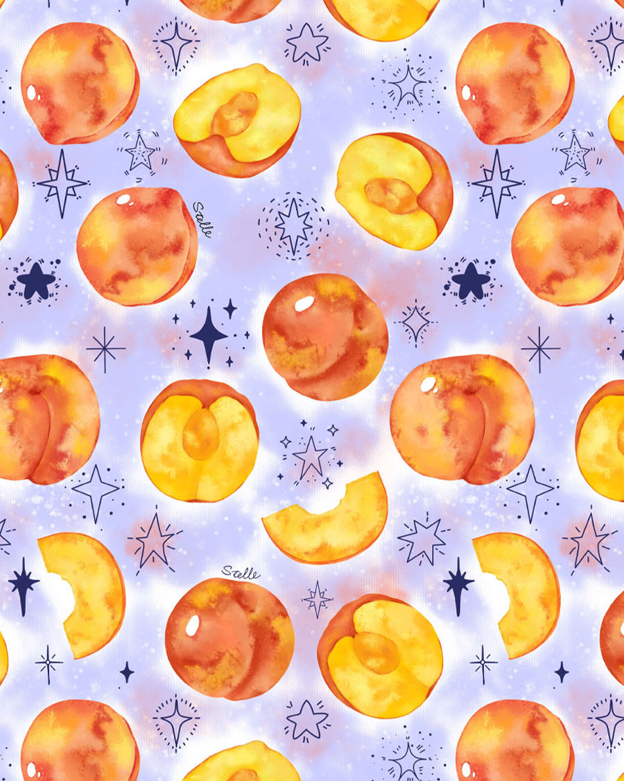 Sparkling Peach design