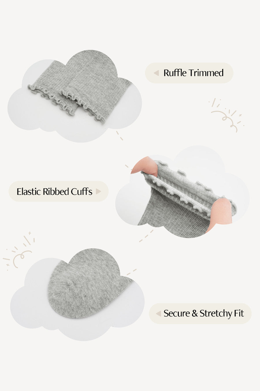 Kids Ribbed Calf Socks