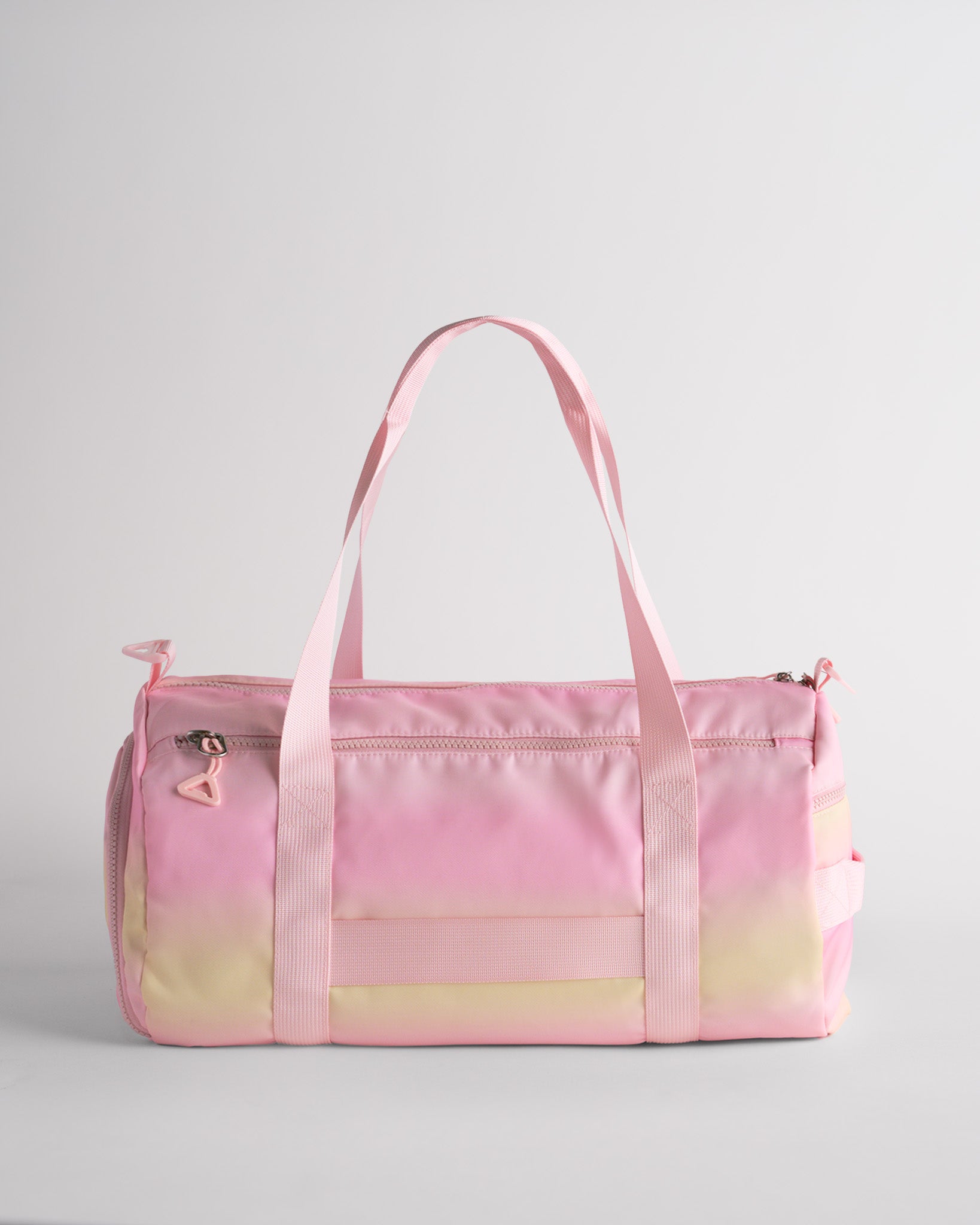 Sunset Sorbet duffle bag with multiple compartments and durable straps for organized storage