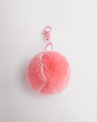 Fur Tennis Ball Keychain