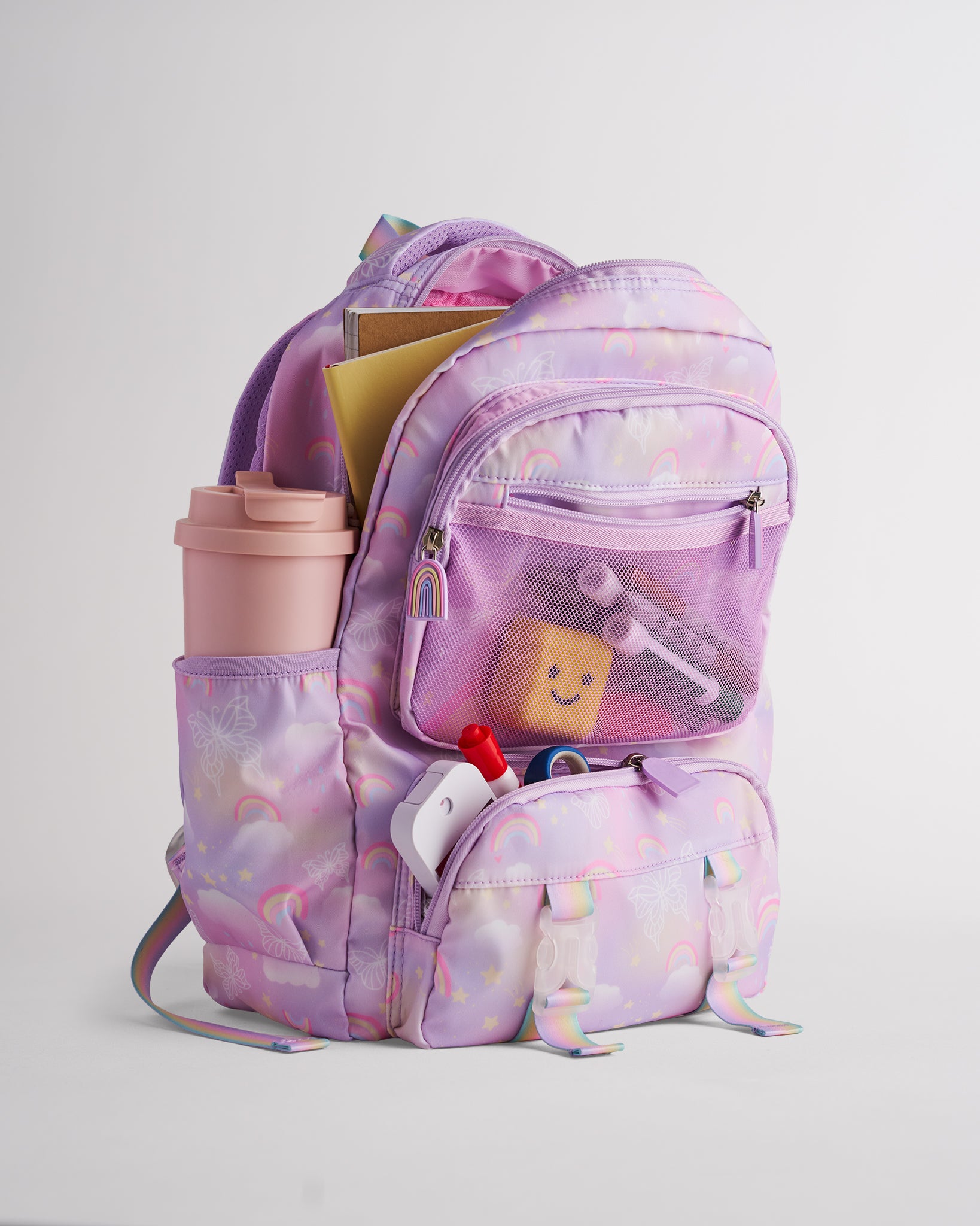 Stelle® Kids Backpack in Rainbow Lavender