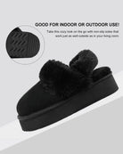 EVA platform slippers suitable for both indoors and outdoors