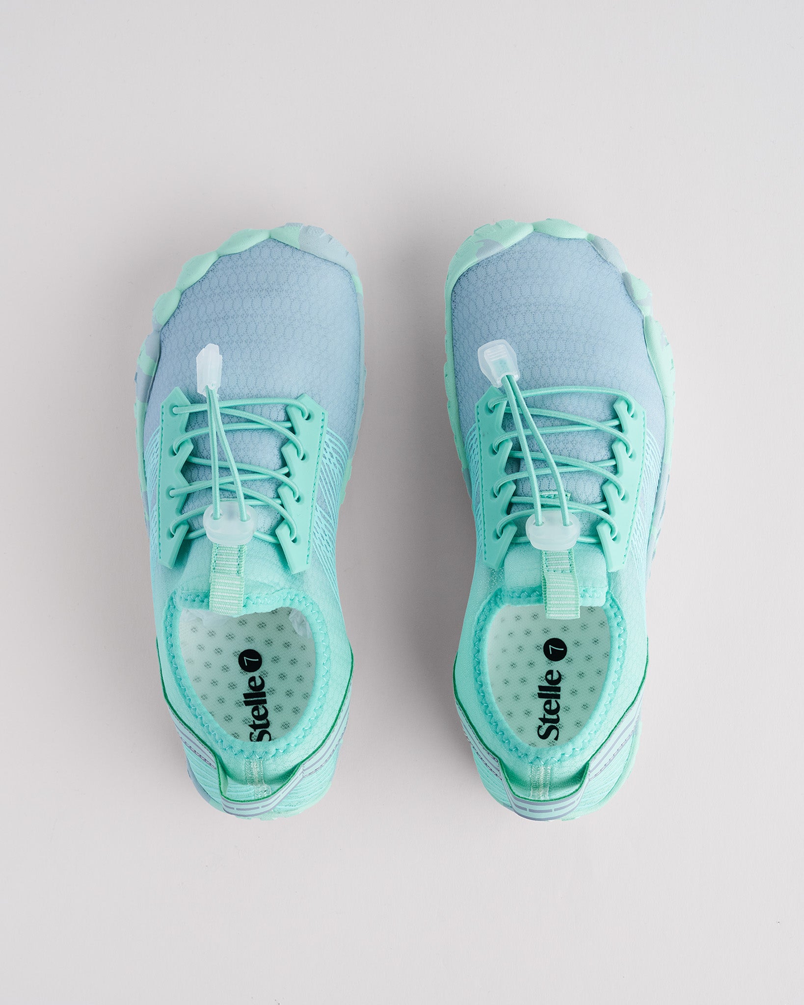 Adult StelleMesh Free-Toe Lace Water Shoes in Mint Green