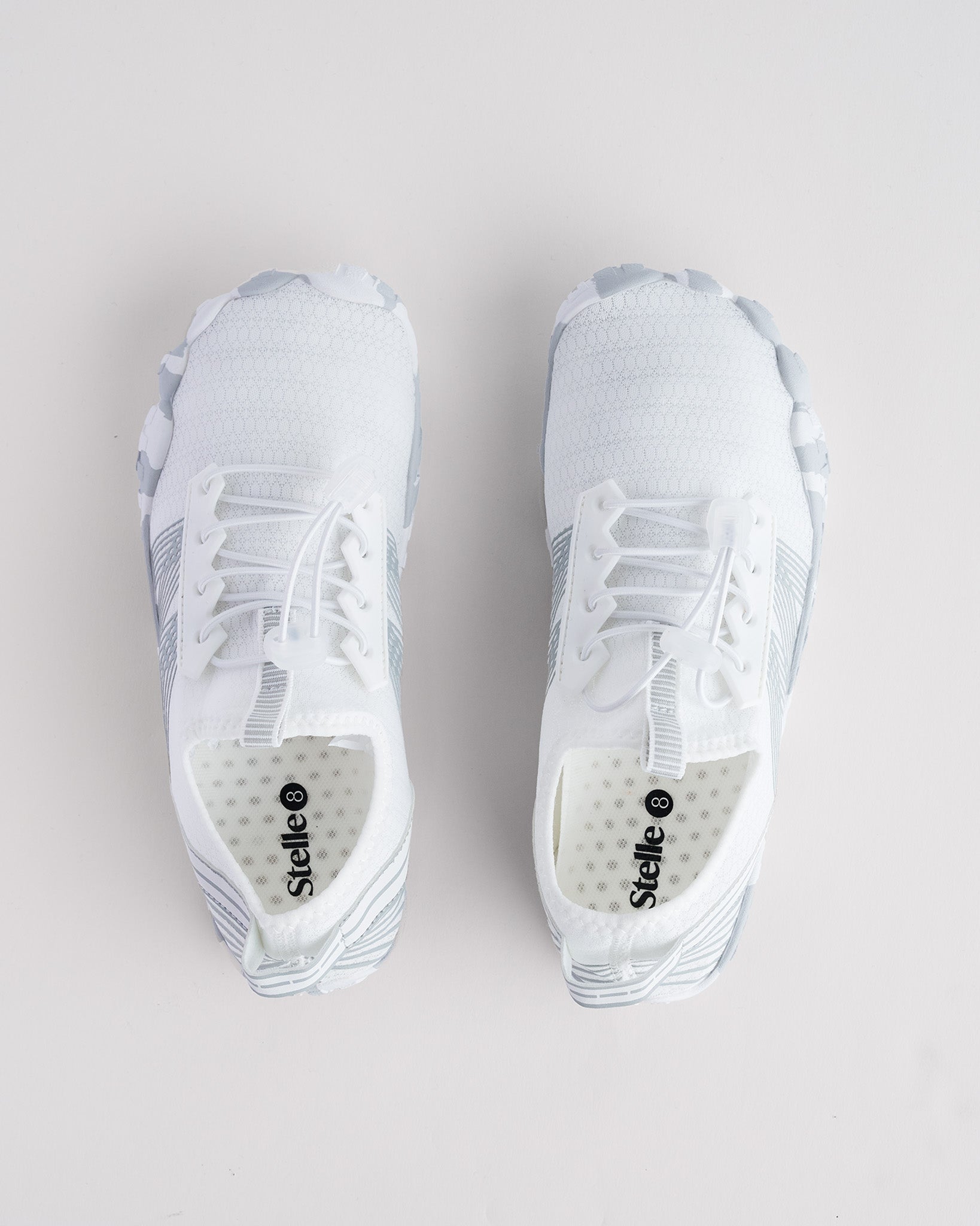 Adult StelleMesh Free-Toe Lace Water Shoes in White