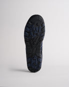 Bottom view of water shoes with traction outsole and drainage design