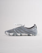 Side angle of womens water shoes showing breathable mesh design and dual pull tabs