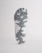 Bottom view of water shoes with textured traction outsole and drainage holes
