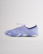 Side angle of womens water shoes showing breathable mesh design and dual pull tabs