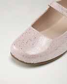 Blush Glimmer Girls Low-Heel Dress Shoes