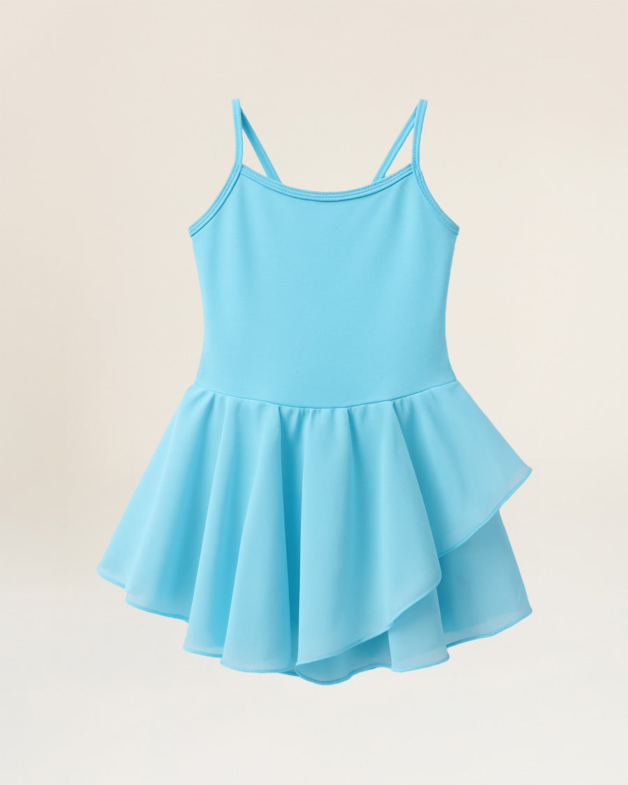 Pool Blue Girls Camisole Dance Dress