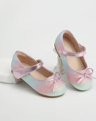 Unicorn Dust Girls Classic Mary Janes | Shiny Closed-Toe Dress Shoes