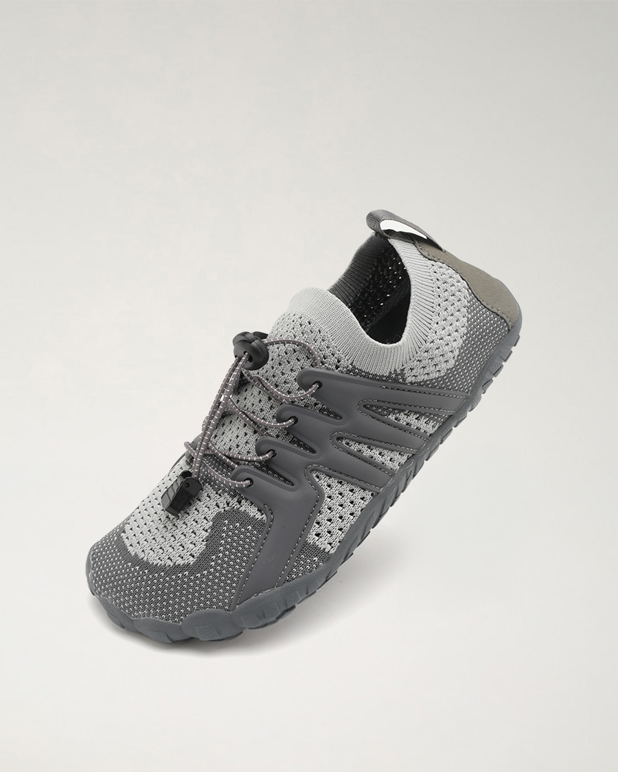 Classic Water Shoes with Adjustable Laces in Charcoal
