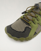 Classic Water Shoes with Adjustable Laces in Utility Green
