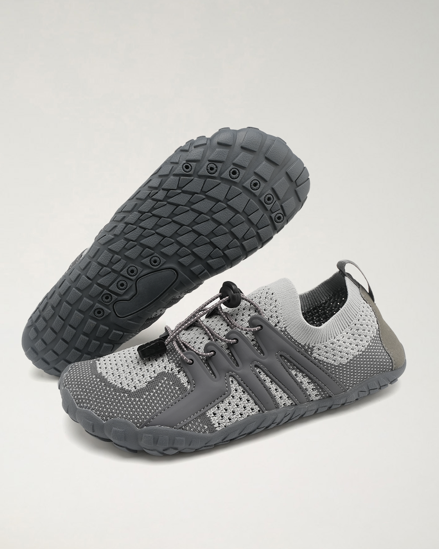 Classic Water Shoes with Adjustable Laces in Charcoal