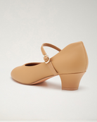 Women’s Kitten Heel Character Shoes in Tan