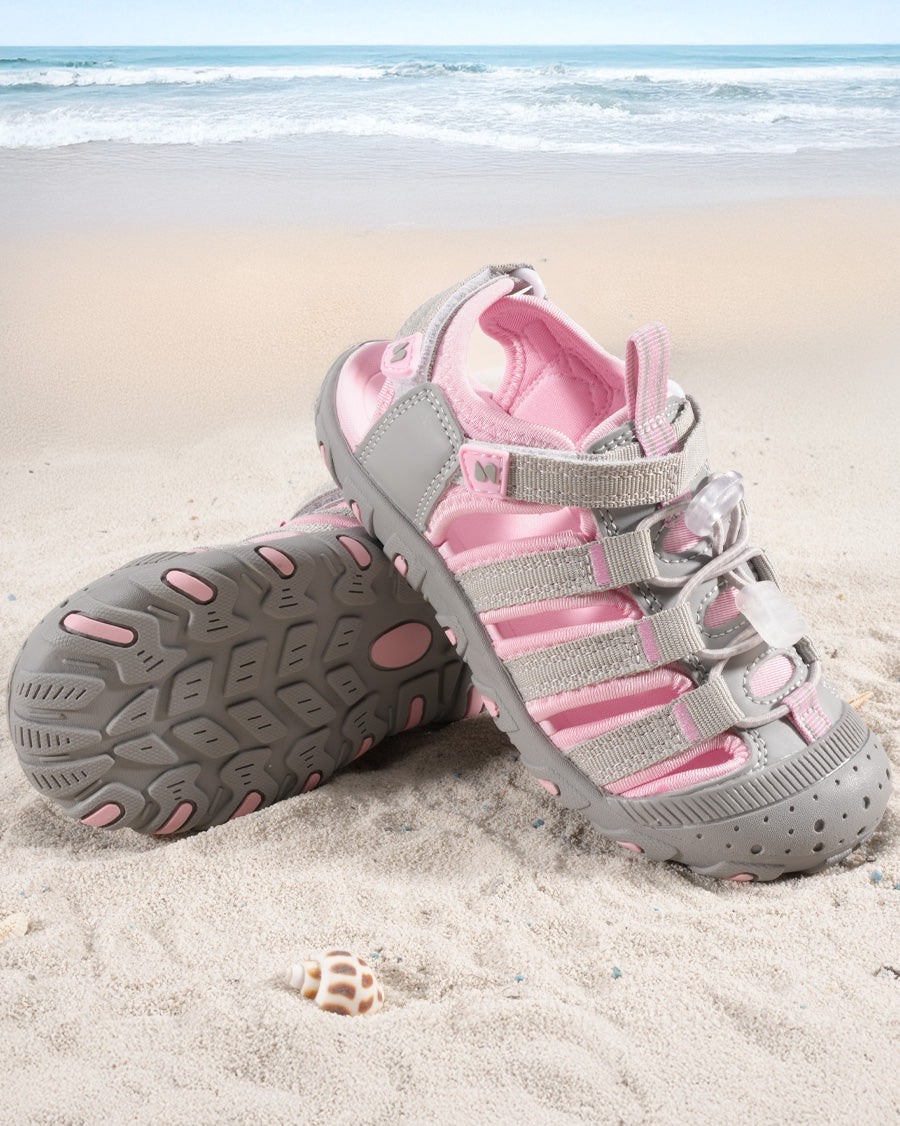 Grey Kids Sandal