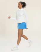 White Slim-Fit Athletic Jacket