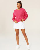 Watermelon Sugar Crop Oversized Sweatshirt