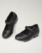 Kids Classic Tap Shoes in Matte Black