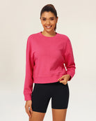 Watermelon Sugar Crop Oversized Sweatshirt