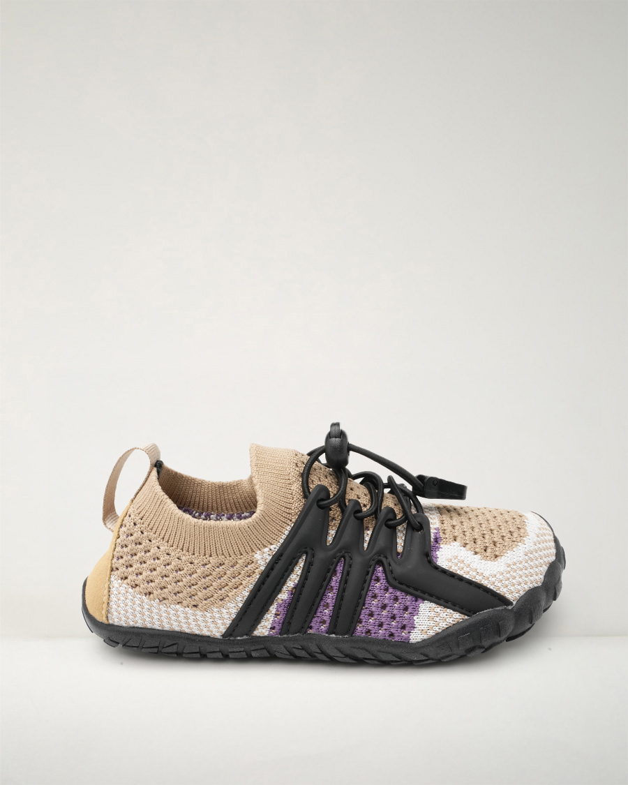 Kids Water Shoes with Adjustable Laces in Desert Eclipse