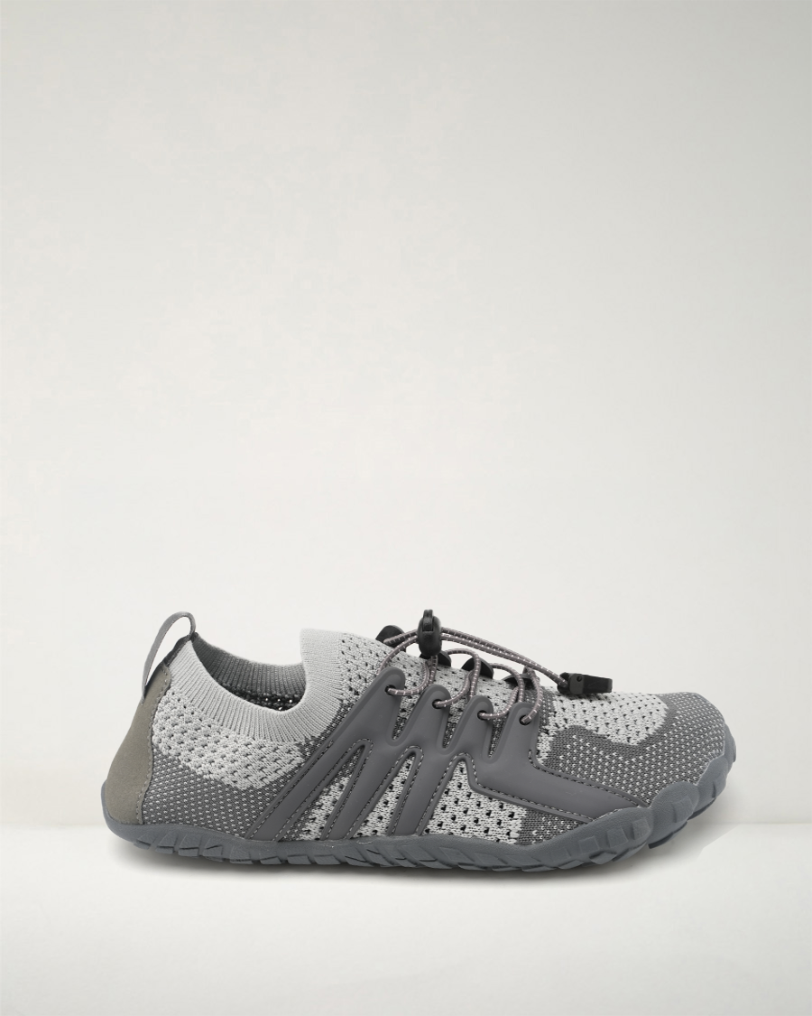 Classic Water Shoes with Adjustable Laces in Charcoal